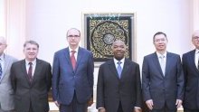 Ali Bongo échange avec les ambassadeurs représentants permanents du Conseil de Sécurité des Nations unies