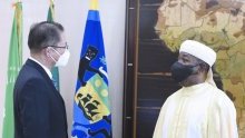 L’ambassadeur de Chine au Gabon fait ses adieux à Ali Bongo Ondimba