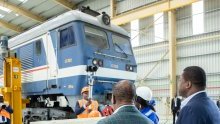 Ali Bongo inaugure 4 ateliers de maintenance du matériel ferroviaire d’Owendo Mineral Port