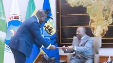 Ali Bongo reçoit en audience le ministre Sierraléonais des Affaires étrangères