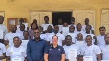 Première cuvée d’encadreurs de handball gabonais licenciés D par la CAHB