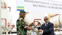 Le général Brice Clotaire Oligui Nguema inaugure l’usine GPL de Batanga