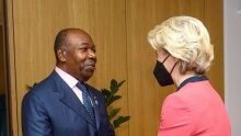 Ali Bongo échange avec la présidente de la commission de l’Union Européenne