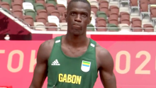 Guy Maganga envoie le Gabon au premier tour du 100m hommes