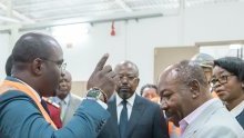 Nkok : Ali Bongo met en service la Raffinerie gabonaise de l’or et inaugure la zone logistique multimodale