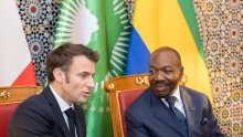 Ali Bongo s’entretient avec Emmanuel Macron en marge du One Forest Summit à Libreville