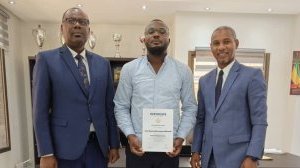 Coaching&nbsp;: Louis Djasmy Mavoungou Nfoumbi, premier Gabonais titulaire de la licence A de l’IHF, honoré par la tutelle