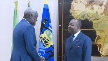 Ali Bongo échange avec le président de la commission de l’Union Africaine