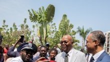 Samuel L. Jackson reçu en audience par trois ministres gabonais