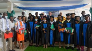 Remise de diplômes à la promotion 2021 de l’Université franco-gabonaise Saint-Exupéry