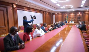 Ali Bongo Ondimba échange avec le représentant spécial et chef de l’UNOCA