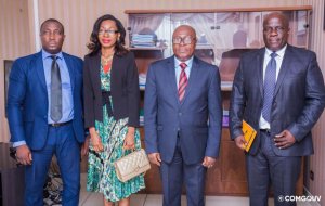 Moukagni Iwangou reçoit l’une des 4 nouveaux professeurs agrégés CAMES du Gabon