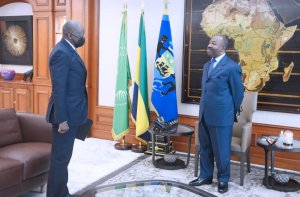 L’ancien ministre Charles Mba reçu en audience par Ali Bongo