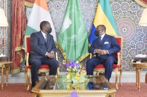 Ali Bongo Ondimba échange avec son homologue Ivoirien Alassane Ouattara