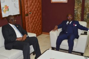 Noël Mboumba échange avec le ministre du Pétrole du Nigéria