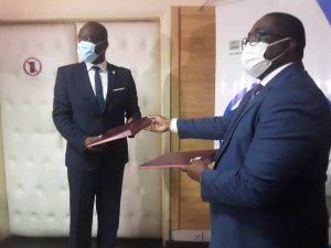 Formation des GEF&nbsp;: Ogooué Labs et la CNAMGS signent une convention à Libreville