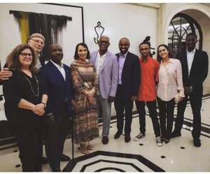 Samuel L. Jackson pose avec la richissime et puissante famille Bongo&nbsp;!